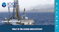 Desktop Screenshot of joidesresolution.org